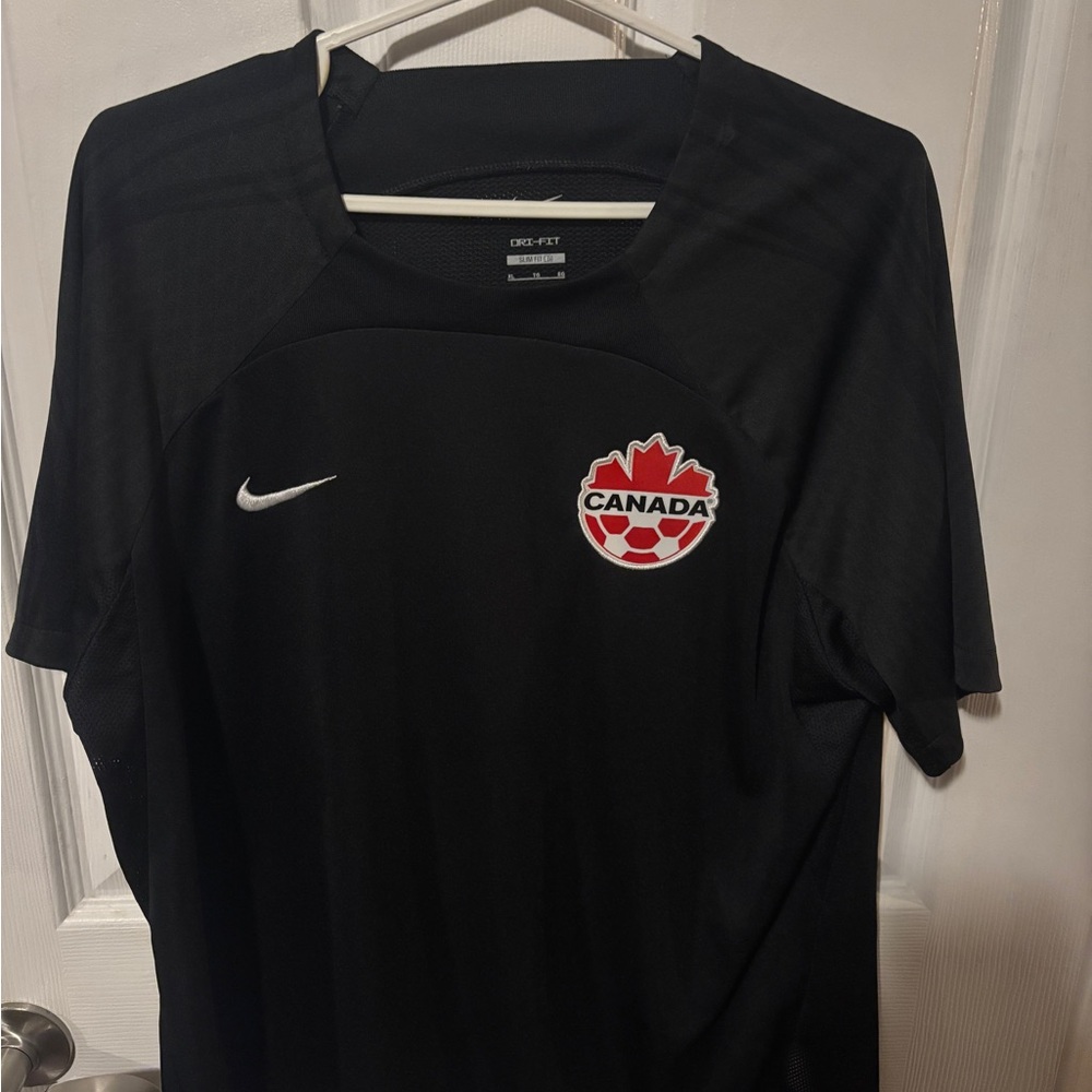 Nike Black Canada Soccer Shirt